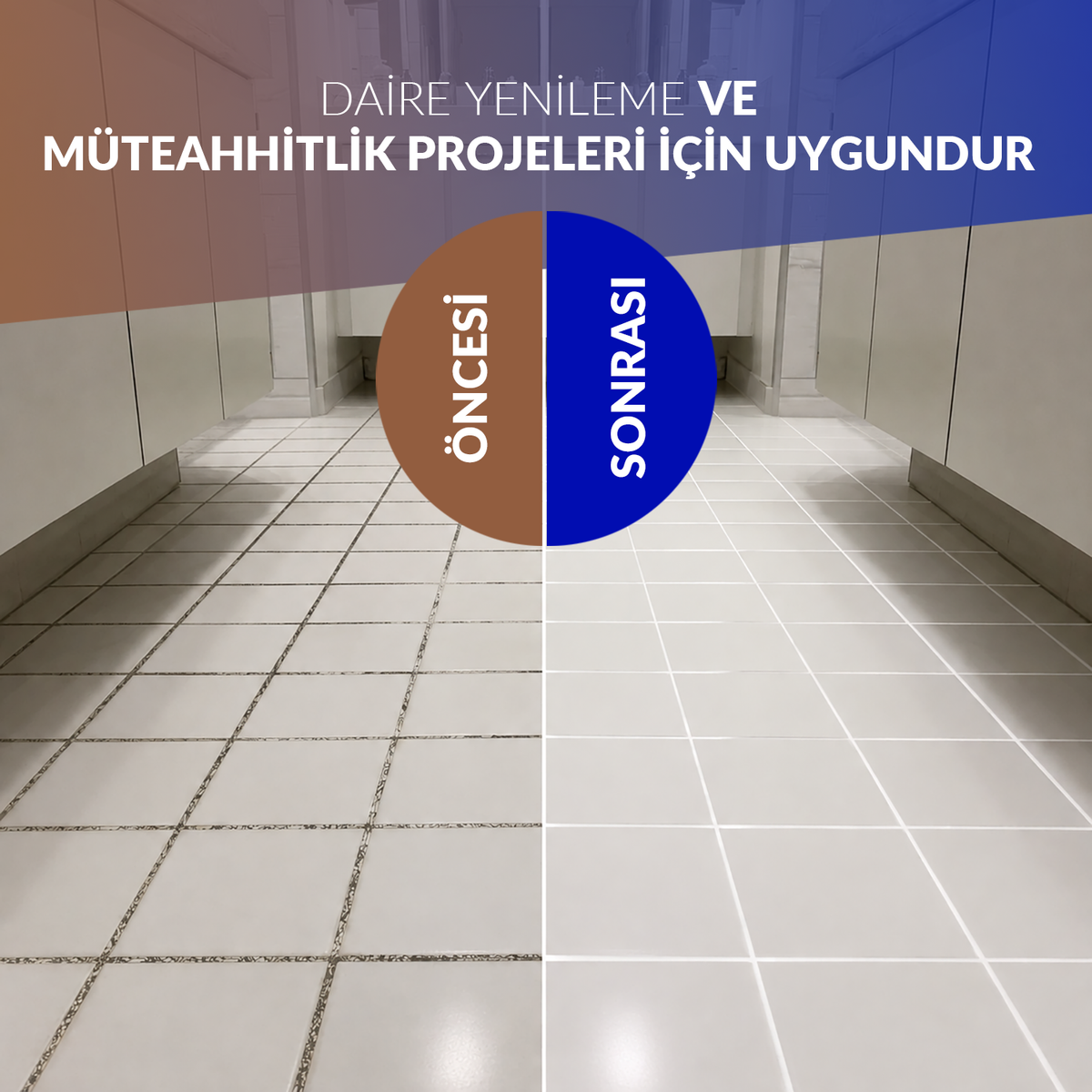 Beyaz Set Fayans Derz Tamir Kiti - 250gr Derz Dolgu, Derz Sökme Aleti, Sökme Testeresi ve Sünger ile Birlikte
