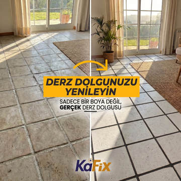 Yenilenmiş temiz derz sonucu